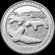 *25 Centov USA 2017, Effigy Mounds National Monument - Kliknutím na obrázok zatvorte -